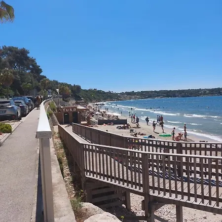 公寓 Studio Acces Plage Par Tunnel Prive
